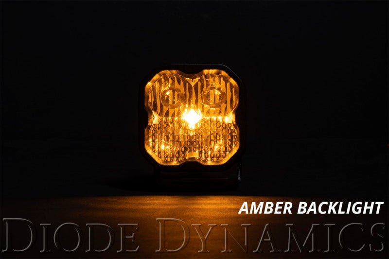 Diode Dynamics SS3 Max ABL - Yellow SAE Fog Standard (Pair) - Light Bars & Cubes - Diode Dynamics