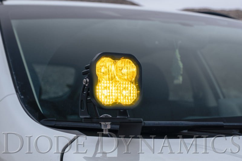Diode Dynamics SS3 Max ABL - Yellow SAE Fog Standard (Pair) - Light Bars & Cubes - Diode Dynamics