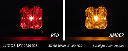 Diode Dynamics SS3 Pro ABL - White SAE Fog Standard (Pair) - Light Bars & Cubes - Diode Dynamics