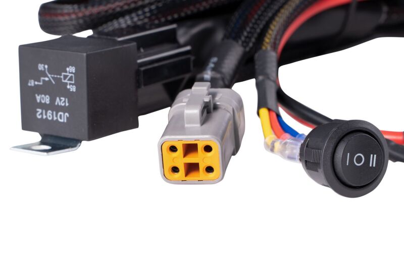 Diode Dynamics Ultra Heavy Duty Single Output 4 - Pin Wiring Harness - Light Accessories and Wiring - Diode Dynamics