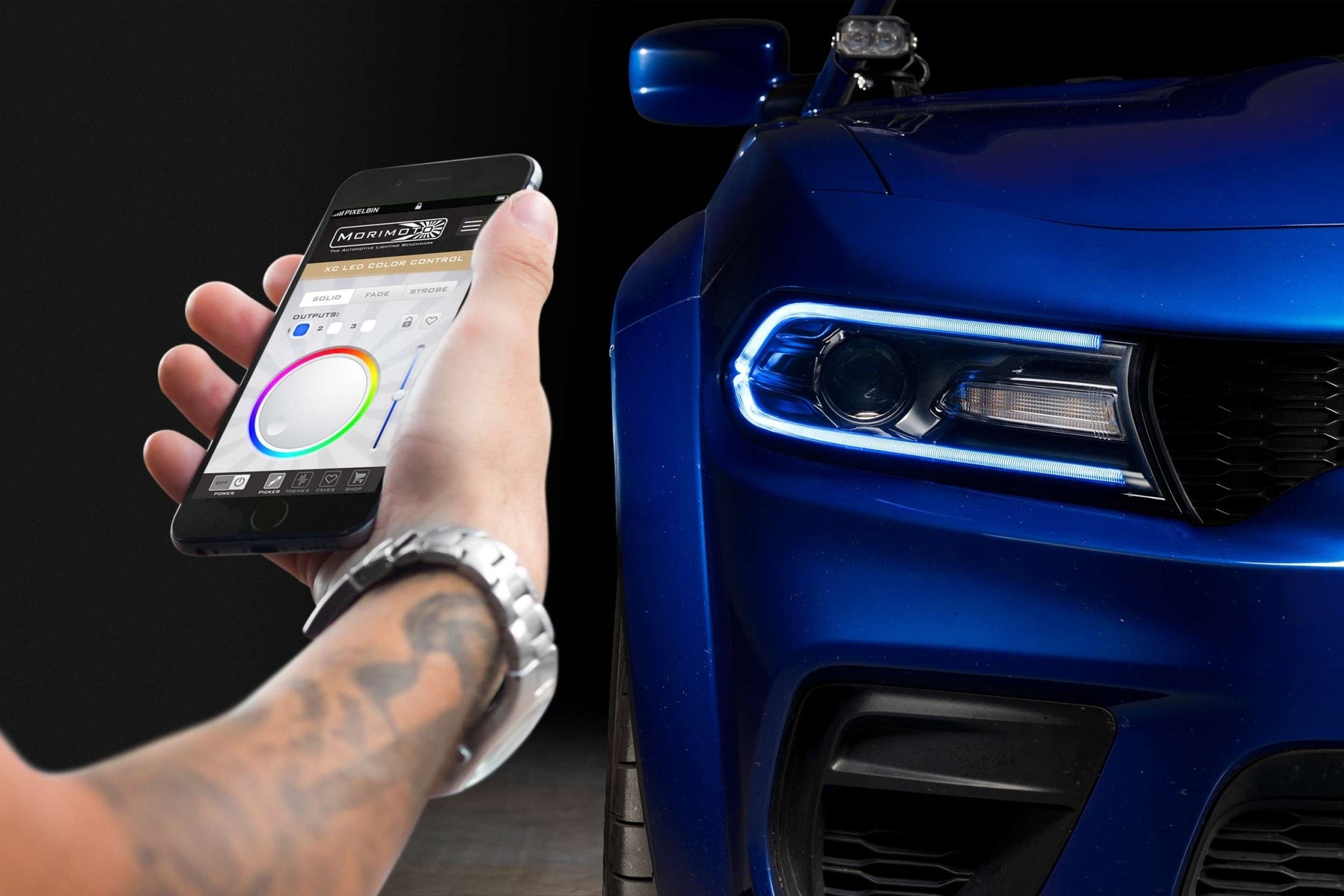 Dodge Charger (15 - 23)Morimoto XRGB LED Headlights - Headlights - Morimoto XB LED Headlights