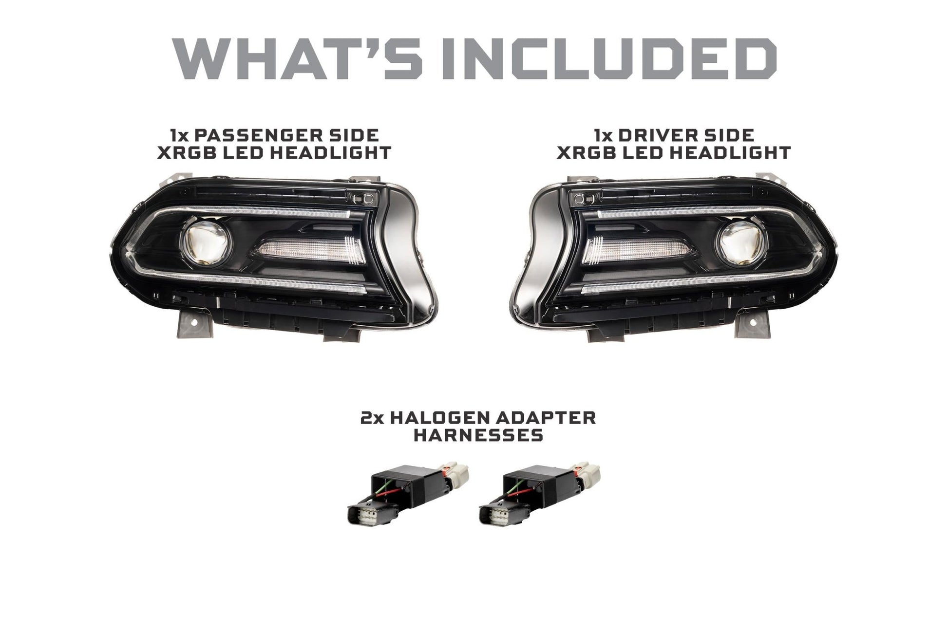 Dodge Charger (15 - 23)Morimoto XRGB LED Headlights - Headlights - Morimoto XB LED Headlights