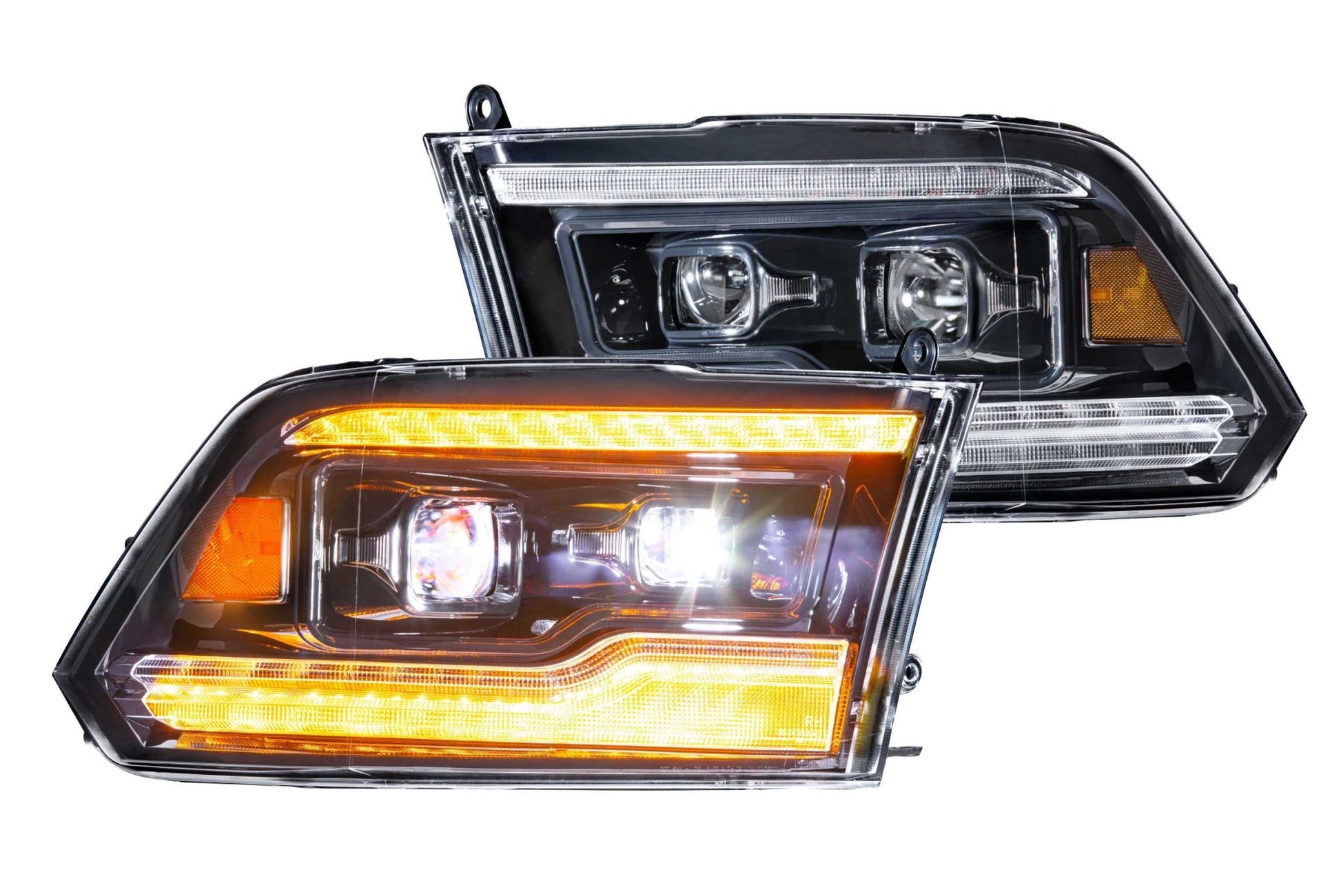 Dodge Ram (09 - 18): Morimoto XB LED Headlights (Amber DRL) - Headlights - Morimoto XB LED Headlights