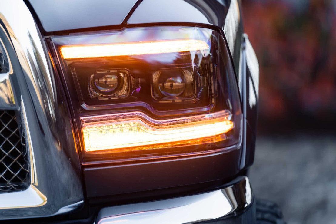 Dodge Ram (09 - 18): Morimoto XB LED Headlights (Amber DRL) - Headlights - Morimoto XB LED Headlights