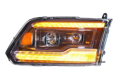 Dodge Ram (09 - 18): Morimoto XB LED Headlights (Amber DRL) - Headlights - Morimoto XB LED Headlights