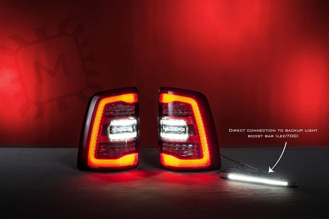 Dodge Ram (09 - 18) (Pair / Red) (Gen 2): Morimoto XB LED Tails - Tail Lights - Morimoto XB LED Tails