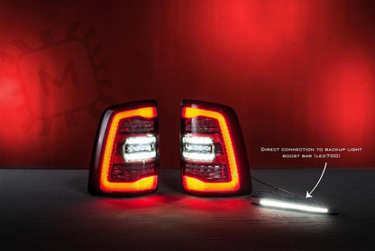 Dodge Ram (09 - 18) (Pair / Smoke) (Gen 2): Morimoto XB LED Tails - Tail Lights - Morimoto XB LED Tails