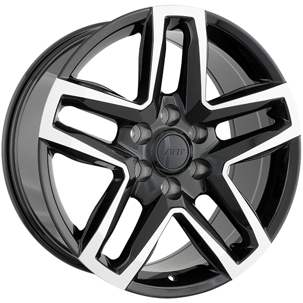 ART Replica REPLICA 353 Gloss Black - Machined Face 20x9 +20 6x139.7mm 77.8mm