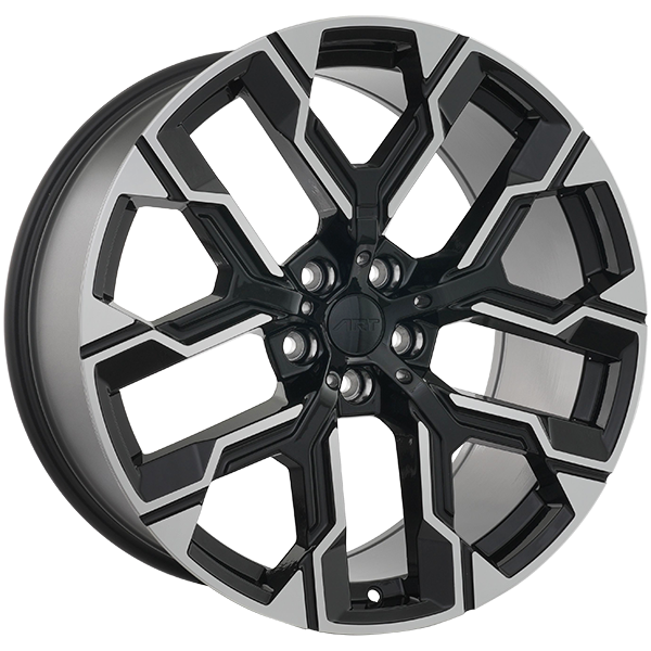 ART Replica REPLICA 400 Gloss Black - Machined Face 20x10 +38 5x112mm 66.6mm