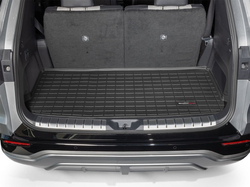 WeatherTech 2024 Lexus TX/TX 500h Behind 3rd Row Cargo Liners - Black