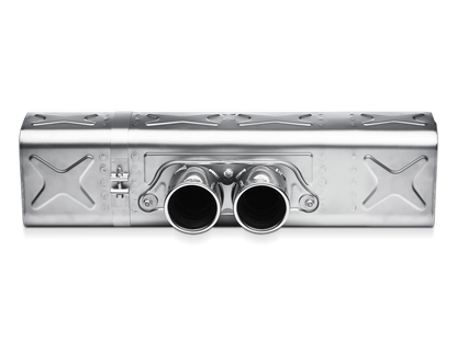 Akrapovič Slip-On Line Exhaust (Titanium) - 2011-2012 Porsche 911 GT3RS 4.0L (997FL)