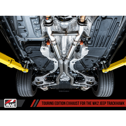 AWE Tuning 2020 Jeep Grand Cherokee SRT/Trackhawk Touring Edition Exhaust - Use w/Stock Tips