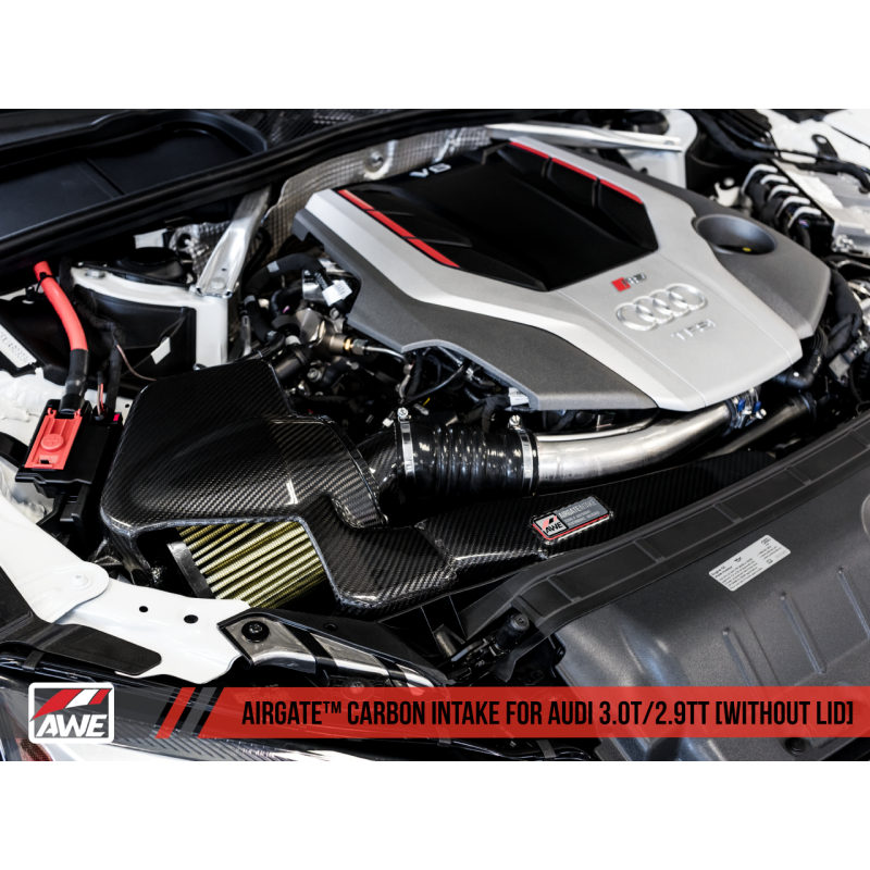 AWE Tuning Audi B9/B9.5 S4/S5/RS5 3.0T Carbon Fiber AirGate Intake w/ Lid