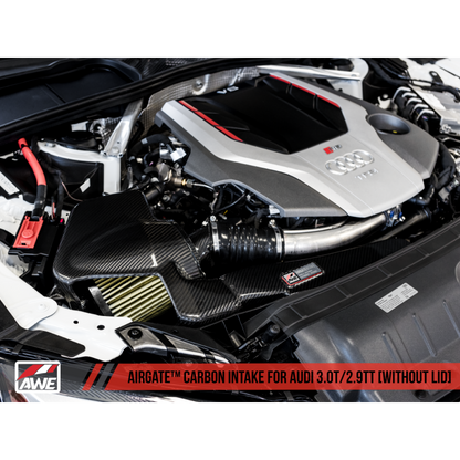 AWE Tuning Audi B9/B9.5 S4/S5/RS5 3.0T Carbon Fiber AirGate Intake w/ Lid