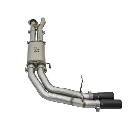 aFe POWER Rebel Series 3in 409 SS Cat Back Exhaust w/ Black Tips 17 Ford F-150 Raptor V6-3.5L
