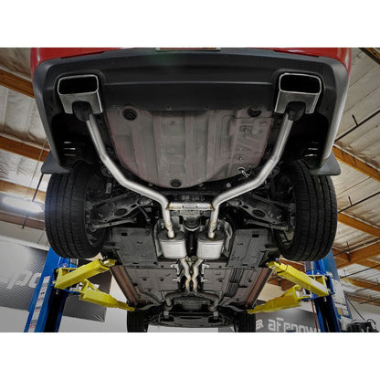 aFe MACH Force-Xp 2-1/2in 304 SS Cat-Back Exhaust 15-19 Dodge Challenger V6-3.6L - Raw Tip