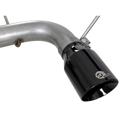aFe Large Bore HD 3in 304 SS Cat-Back Exhaust w/ Black Tips 14-19 Jeep Grand Cherokee (WK2) V6-3.6L