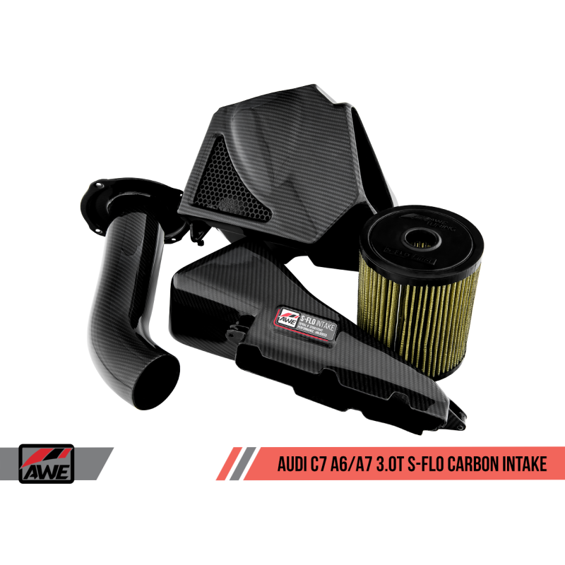 AWE Tuning Audi C7 A6 / A7 3.0T S-FLO Carbon Intake V2