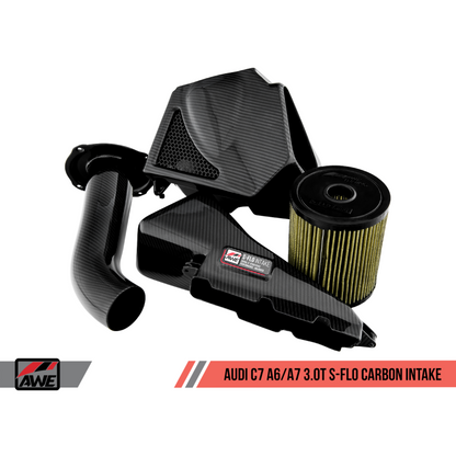 AWE Tuning Audi C7 A6 / A7 3.0T S-FLO Carbon Intake V2