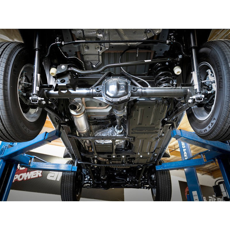 aFe Rock Basher 2.5in 409SS Cat-Back Exhaust System 18-21 Jeep Wrangler (JL) V6 3.6L