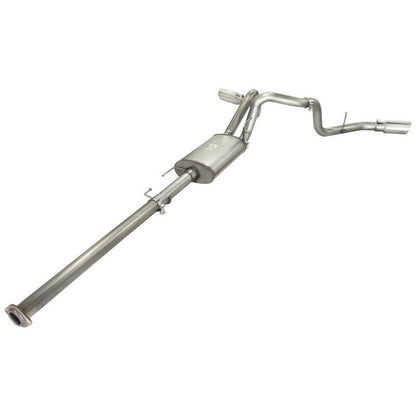 aFe MACHForce XP Exhausts 3inSS Dual Side Exit Cat-Back 11-14 Ford F150 Ecoboost V6-3.5L (TT)