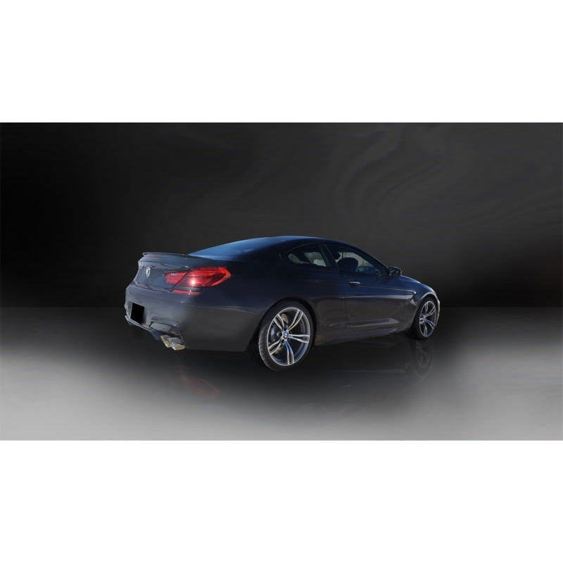 Corsa 12-15 BMW M6 F12 / F13 / F06 Polished Sport Axle-Back Exhaust