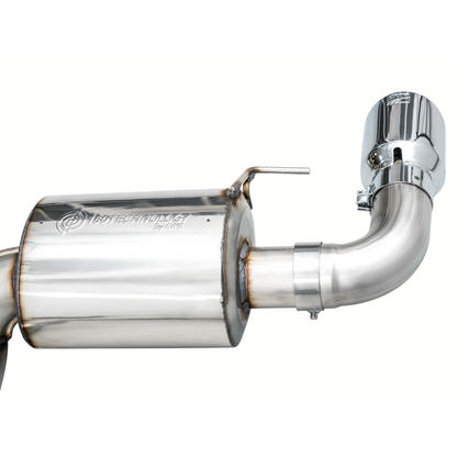 AWE 19-23 BMW 330i / 21-23 BMW 430i Base G2X Touring Axle Back Exhaust - Chrome Silver