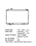 CSF 03-06 Nissan 350Z Radiator
