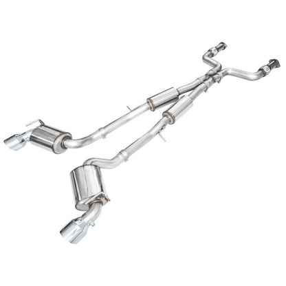 AWE Tuning Touring Edition Catback Exhaust System w/Chrome Silver Tips for 2023+ Nissan Z