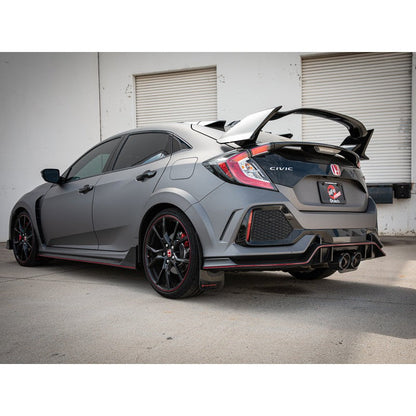 aFe Takeda 2.5in 304SS Axle-Back Exhaust System 17-19 Honda Civic Type R L4-2.0L (t)