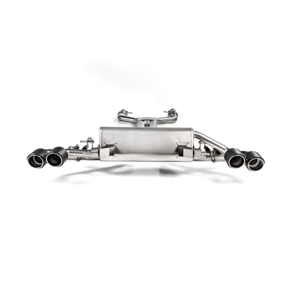 Akrapovič Evolution Line Catback Exhaust System (Titanium) w/Link Pipe Set - 2017-2020 Alfa Romeo Giulia Quadrifoglio