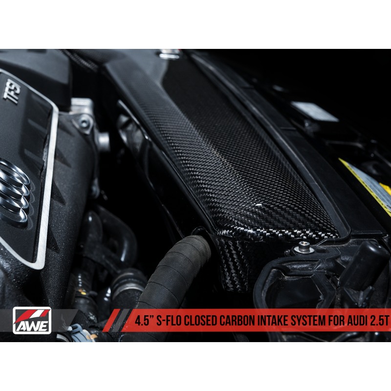 AWE Tuning Audi RS3 / TT RS S-FLO Closed Carbon Fiber Intake