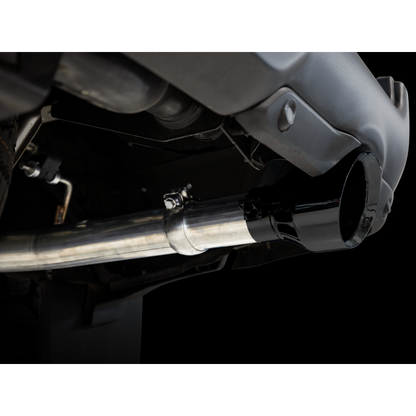 AWE Tuning 19-21 RAM 1500 5.7L (w/Cutouts) 0FG Dual Rear Exit Cat-Back Exhaust - Diamond Black Tips