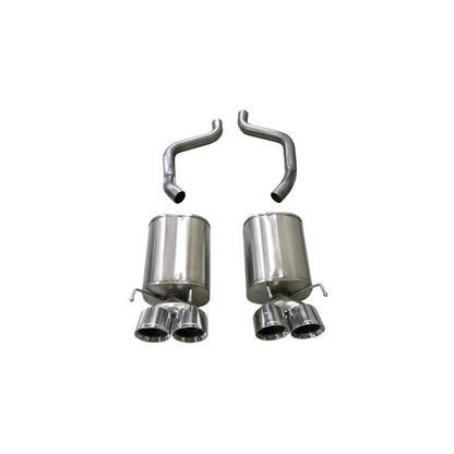 Corsa 09-13 Chevrolet Corvette (C6) 6.2L Polished Xtreme Axle-Back Exhaust w/4.5in Tips