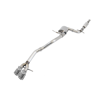 AWE Tuning Mk6 Jetta 2.5L Track Edition Exhaust - Polished Silver Tips