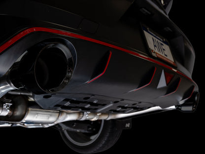 AWE Tuning 22-26 Hyundai Elantra N SwitchPath Cat-Back Exhaust - Diamond Black Tips