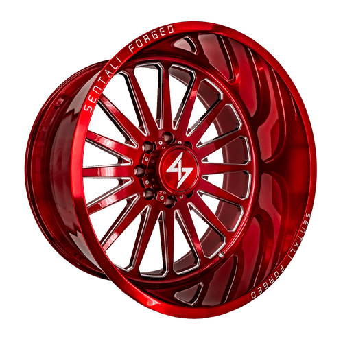 Sentali Forged SF-2 Red Milled 22x10 -24 6x139.7mm 106.2mm
