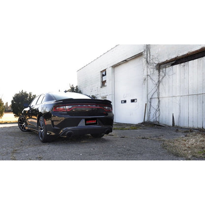 Corsa 15-16 Dodge Charger SRT / Scat Pack / R/T 6.4L Black Sport Cat-Back Exhaust
