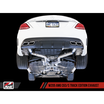 AWE Tuning Mercedes-Benz W205 AMG C63/S Sedan Track Edition Exhaust System (no tips)