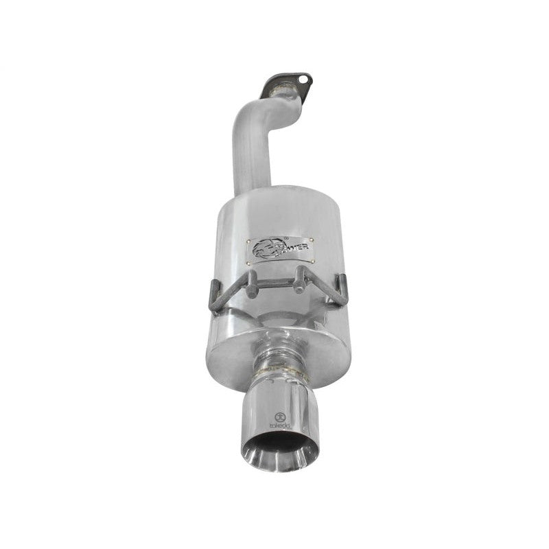aFe Takeda Exhaust 2.5in Dia 304SS Axle-Back w/Polished Tip 06-11 Honda Civic EX Sedan L4 1.8L