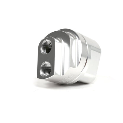 BLOX Racing Remote Oil Filter Relocation Kit - Polished