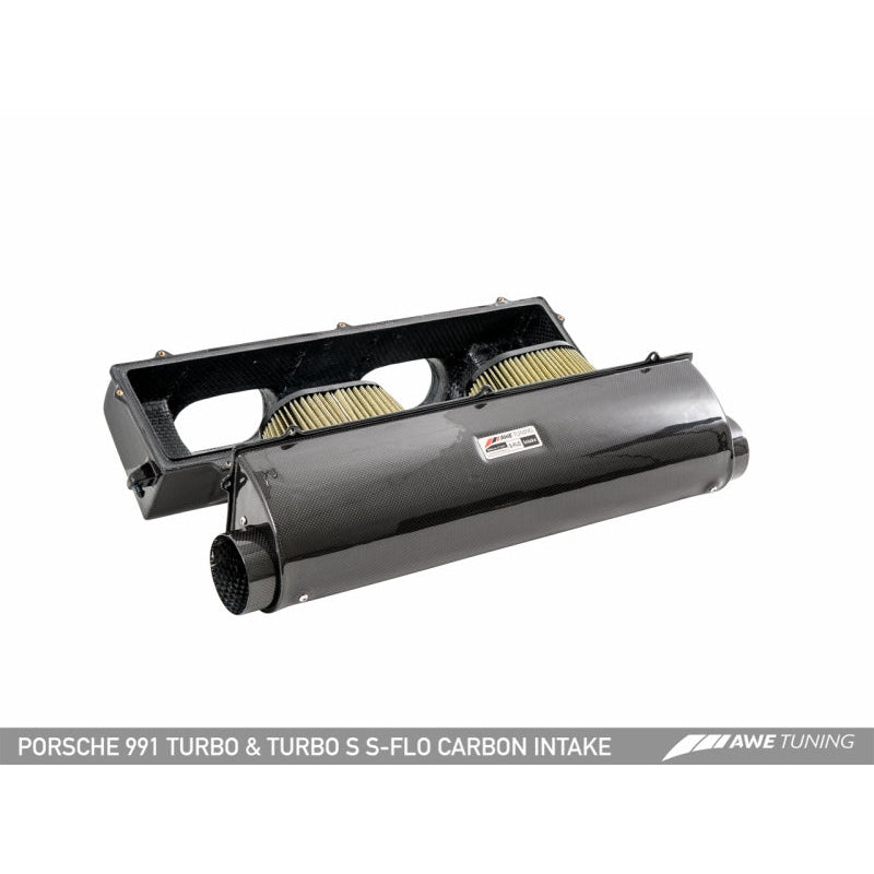 AWE Tuning Porsche 991 (991.2) Turbo and Turbo S S-FLO Carbon Intake