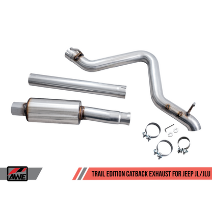 AWE Tuning 2018+ Jeep Wrangler JL/JLU 3.6L Trail Edition Cat-Back Exhaust