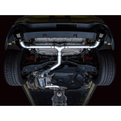 AWE 2022+ Volkswagen GTI MK8 Touring Edition Exhaust - Diamond Black Tips