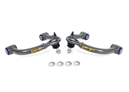 SuperPro 03-09 Lexus GX470 / Toyota 4Runner Sport 4WD Front Upper Fixed Offset Control Arm Set