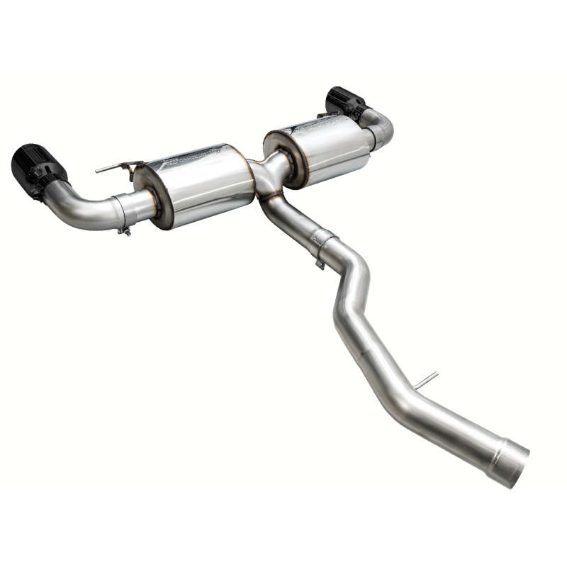 AWE 19-23 BMW 330i / 21-23 BMW 430i Base G2X Touring Axle Back Exhaust - Diamond Black