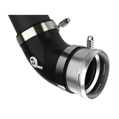 aFe BladeRunner 21-22 Ford F-150 Ecoboost V6-3.5L(tt) Aluminum Hot and Cold Charge Pipe Kit Black