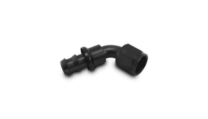 Vibrant Push-On 60 Degree Hose End Elbow Fitting Size -8AN
