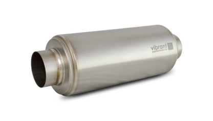 Vibrant Titanium Resonator 3.5in Inlet / 3.5in Outlet x 16in Long