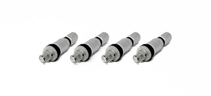 Torque Solution Billet TPMS Valve Stem Kit (Black) 2008+ Subaru Legacy Impreza WRX / STi